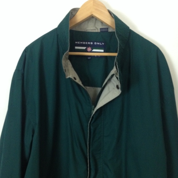 Members Only Other - Members Only Mariner Green Tan XXT Vintage Jacket